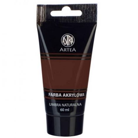 Farba akrylowa Astra Artea, 60ml, Brązowa